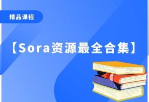 Sora资源最全合集-零界教育