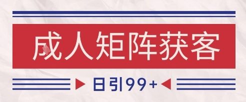 小红书某音橙人赛道引流获客，自热矩阵日引200+【揭秘】-零界教育