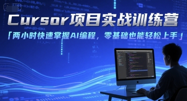 Cursor项目实战训练营，两小时快速掌握AI编程，零基础也能轻松上手-零界教育