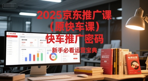 2025京东推广课（原快车课）解锁京东快车推广密码，新手必看运营宝典-零界教育