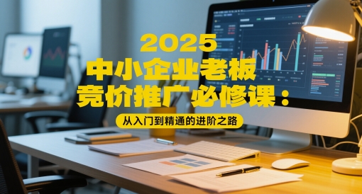 2025中小企业老板竞价推广必修课：从入门到精通的进阶之路-零界教育