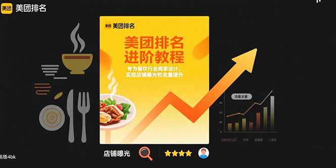 （15528期）美团排名进阶教程：专为餐饮行业商家设计，实现店铺曝光和流量提升-零界教育